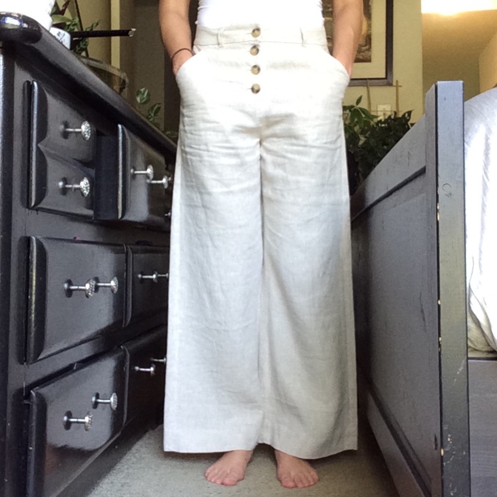 Brand new linen pants